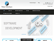 Tablet Screenshot of padmatechnologies.com